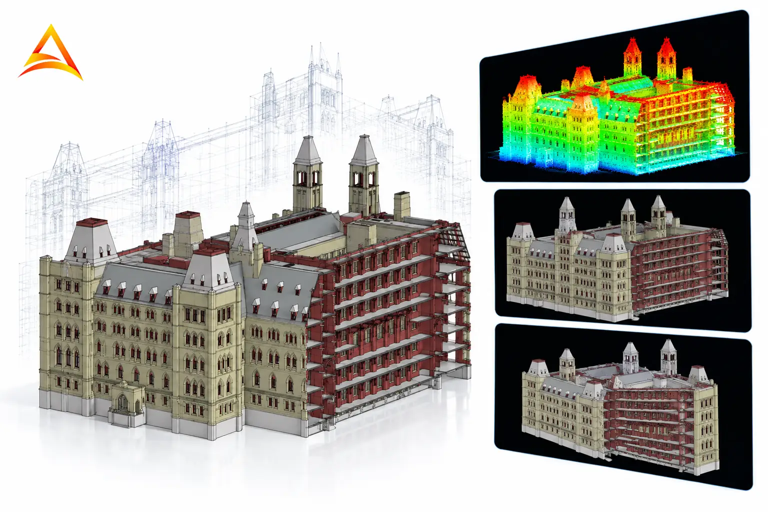 Scan-to-MEP BIM Architecture