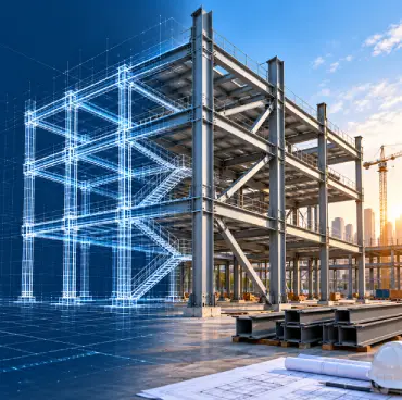 Structural Steel Detailing – Main Steel